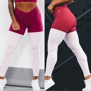 Gymshark twotone leggings
